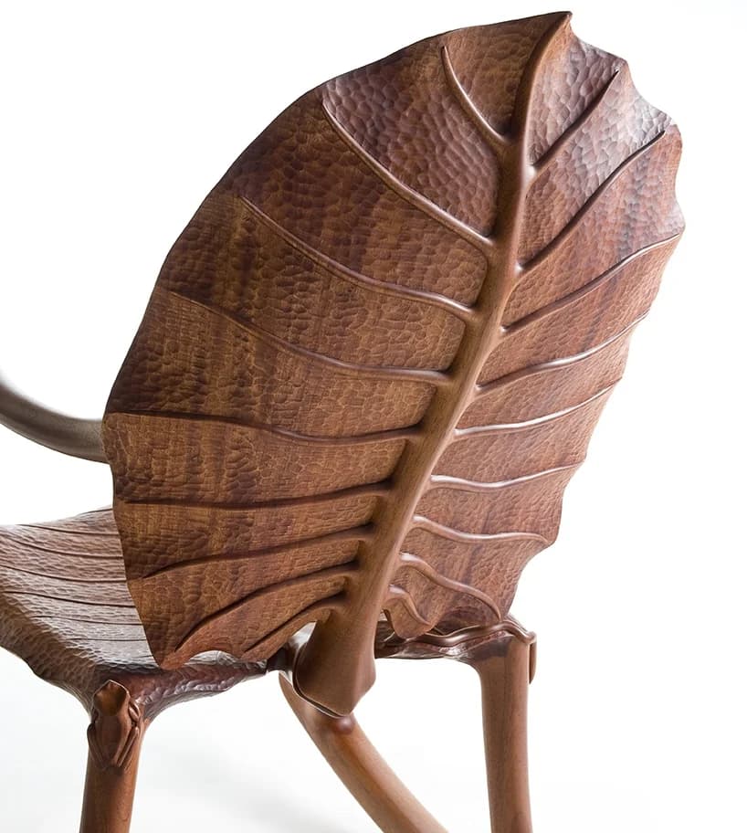 Back and seat from behind